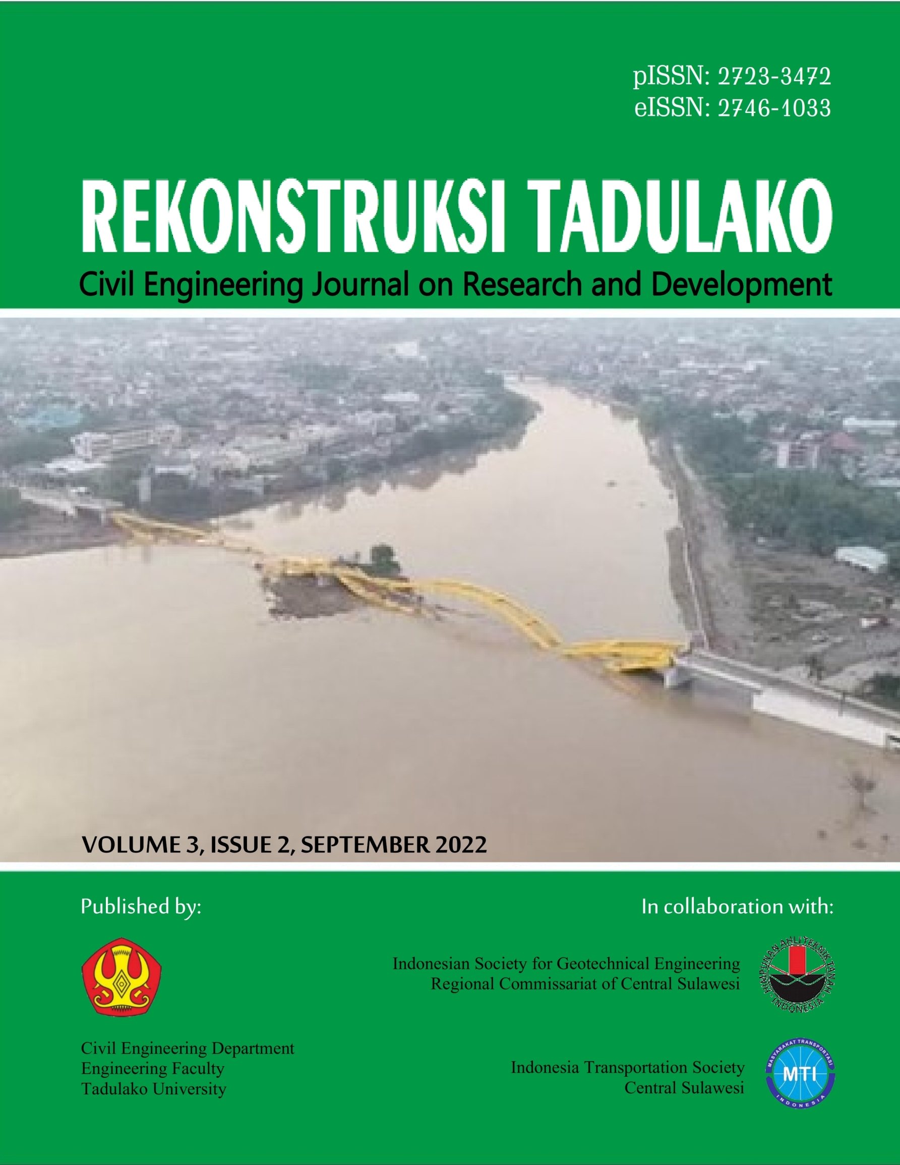 					View Vol. 3 Issue 2 (September 2022)
				